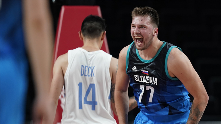 Ντόντσιτς από άλλον πλανήτη: Πέτυχε 31 πόντους στο πρώτο ημίχρονο του αγώνα Σλοβενία-Αργεντινή!