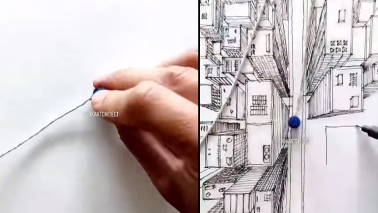 Προοπτική από κεντρικό σημείο