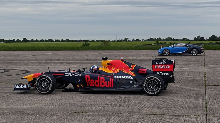 Μονοθέσιο της Formula 1 εναντίον της Bugatti Chiron