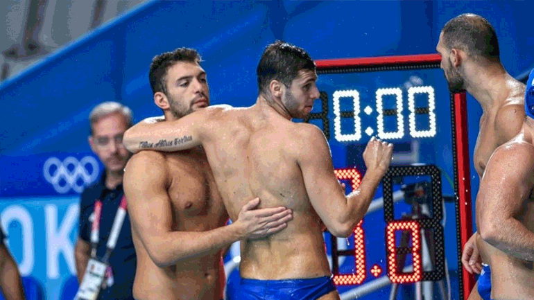 Παρέμεινε αήττητη στο Τόκιο η Εθνική πόλο ανδρών, ήρθε ισόπαλη 6-6 με την παγκόσμια πρωταθλήτρια, Ιταλία