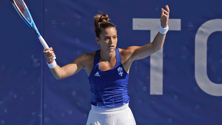 Ήττα-αποκλεισμός για τη Σάκκαρη στο Τόκιο με 2-1 σετ από τη Σβιτολίνα