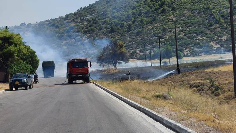 Φωτιά στον Δήμο Φυλής
