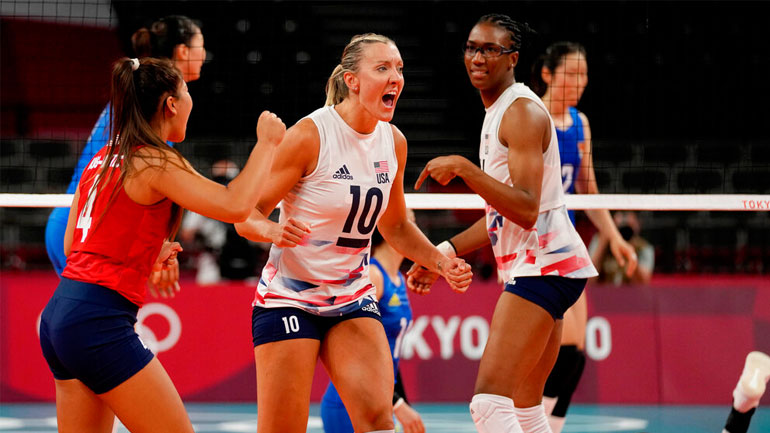 Βόλεϊ Γυναικών: Δεύτερη νίκη για τις ΗΠΑ, 3-0 την Κίνα