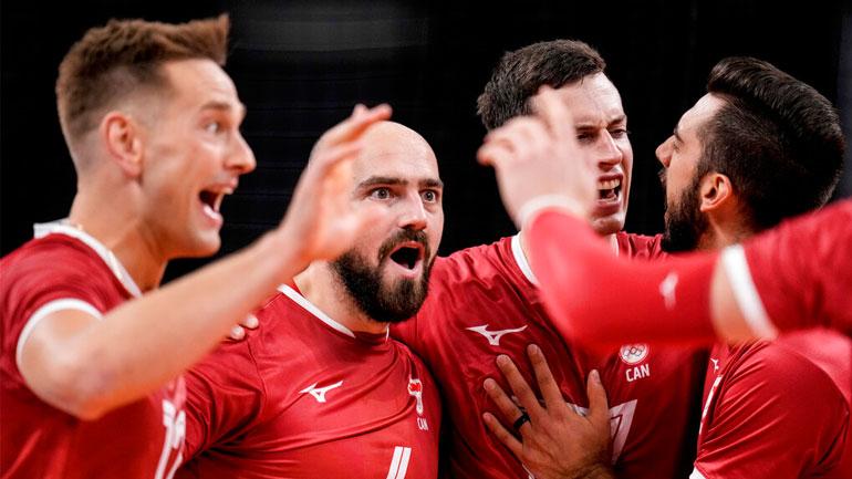 Βόλεϊ Ανδρών: Πρώτη νίκη για τον Καναδά