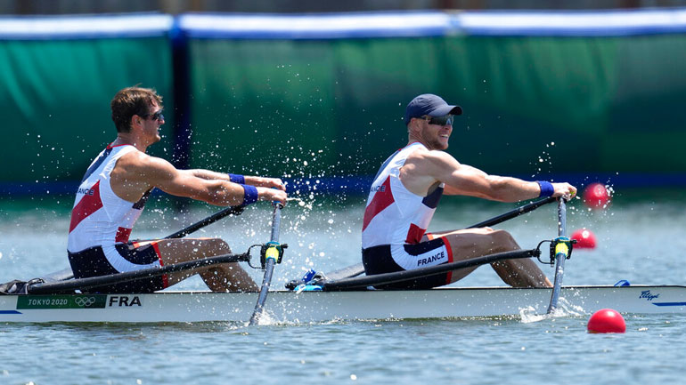 Κωπηλασία ανδρών: Χρυσό μετάλλιο οι Γάλλοι Μπουσερόν και Αντροντιάς στο διπλό σκιφ
