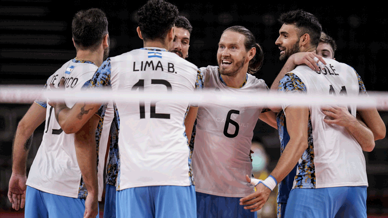 Βόλεϊ Ανδρών: Πρώτη νίκη για την Αργεντινή, 3-2 σετ τη Γαλλία
