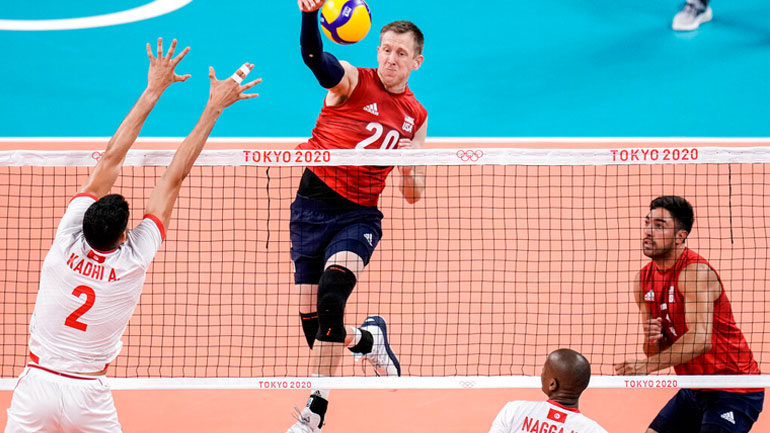 Βόλεϊ Ανδρών: Νίκη για τις ΗΠΑ επί της Τυνησίας