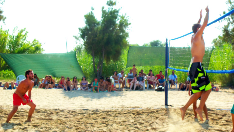 Σε τουρνουά beach volley στην Μπούκα της Λευκίμμης.