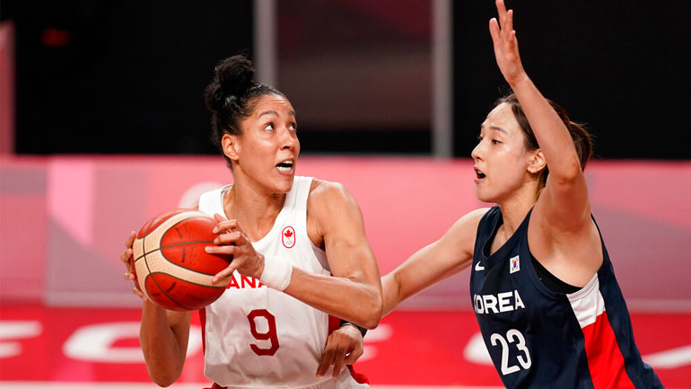 Μπάσκετ γυναικών: Πρώτη νίκη για τον Καναδά