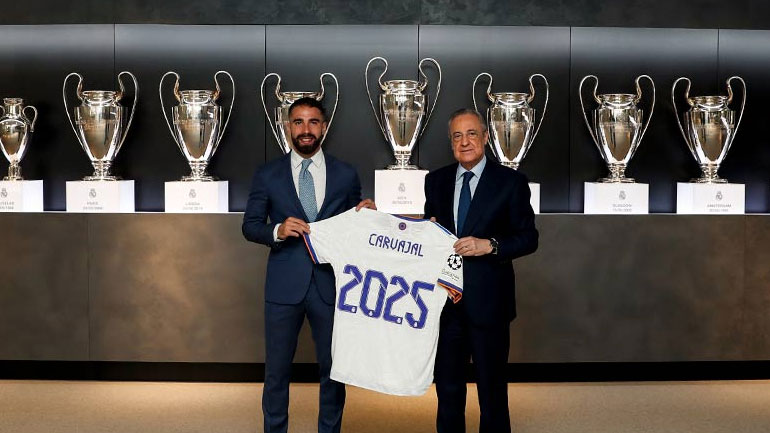 Ρεάλ Μαδρίτης: Ανανέωσε μέχρι το 2025 ο Καρβαχάλ