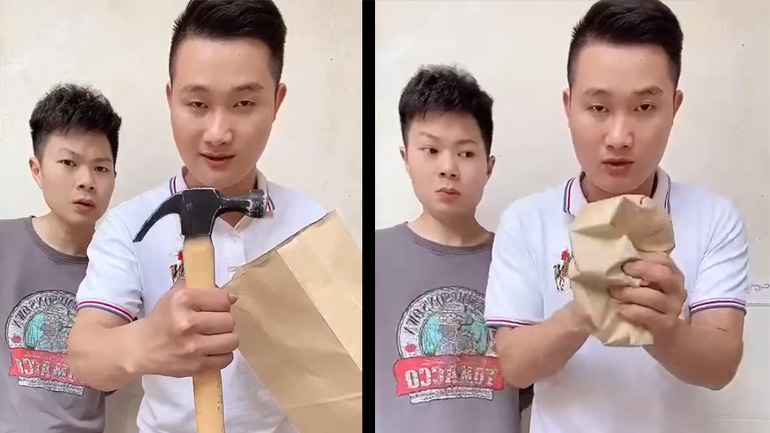 Μαγικό με ένα σφυρί