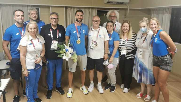 Τόκιο 2020: Τα συγχαρητήρια του Φυσεντζίδη στον Ντούσκο