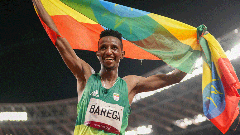 Τελικός 10.000μ. ανδρών: Ο Αιθίοπας Μπαρέγκα το χρυσό μετάλλιο
