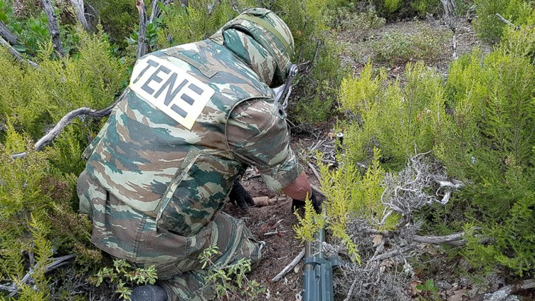 Παλιό βλήμα όλμου εντόπισε πολίτης στο Σέιχ Σου