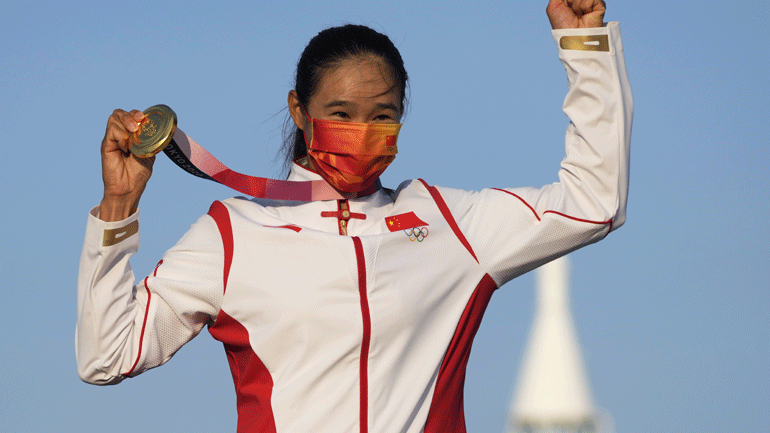 Ιστιοπλοΐα: Χρυσό μετάλλιο η Κινέζα Γιουνξιού Λου στα RS:X γυναικών – Στην 19η θέση η Δίβαρη