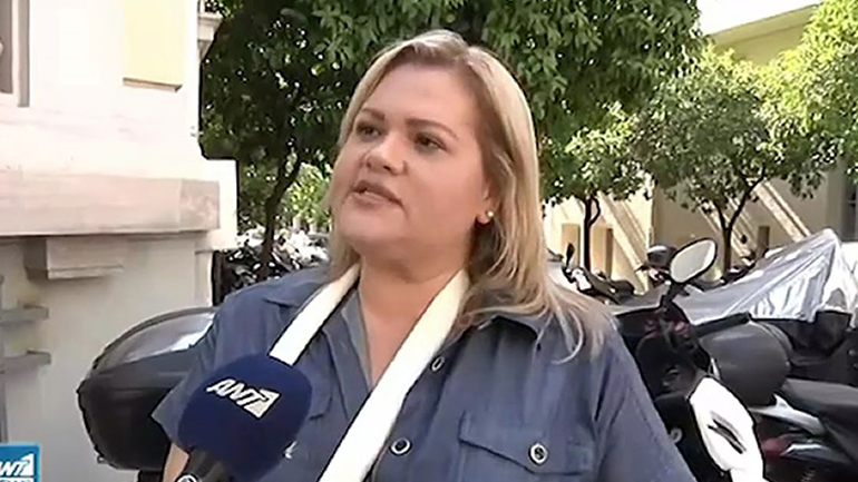 Η Χρύσλα Γεωργακοπούλου περιγράφει την επίθεση που δέχθηκε από οδηγό ταξί