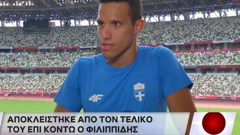 Φιλιππίδης: «Εγώ το μετάλλιο θα το πάρω σε δύο μήνες, όταν γεννήσει η γυναίκα μου»