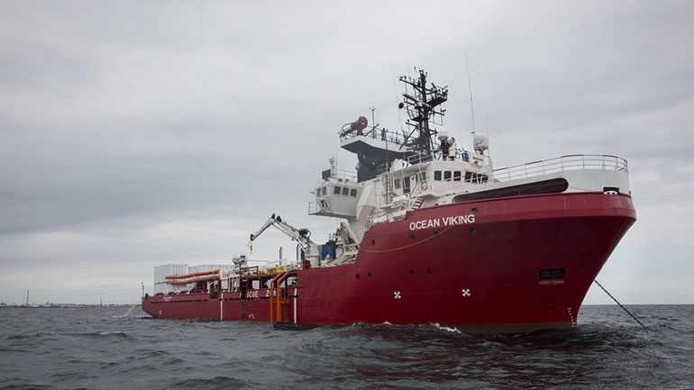 Το Ocean Viking διέσωσε 196 μετανάστες που κινδύνευαν στα διεθνή ύδατα