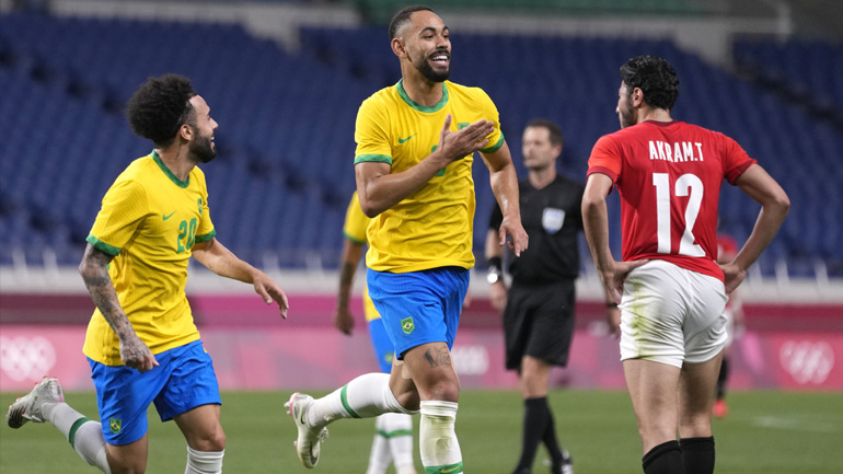 Ποδόσφαιρο: Δύσκολη πρόκριση για τη Βραζιλία, 1-0 την Αίγυπτο Ποδόσφαιρο: Δύσκολη πρόκριση για τη Βραζιλία, 1-0 την Αίγυπτο