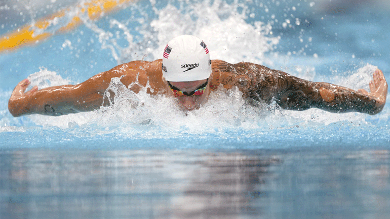 Κολύμβηση: Χρυσό μετάλλιο με παγκόσμιο ρεκόρ ο Αμερικανός Ντρέσελ στα 100μ. πεταλούδα