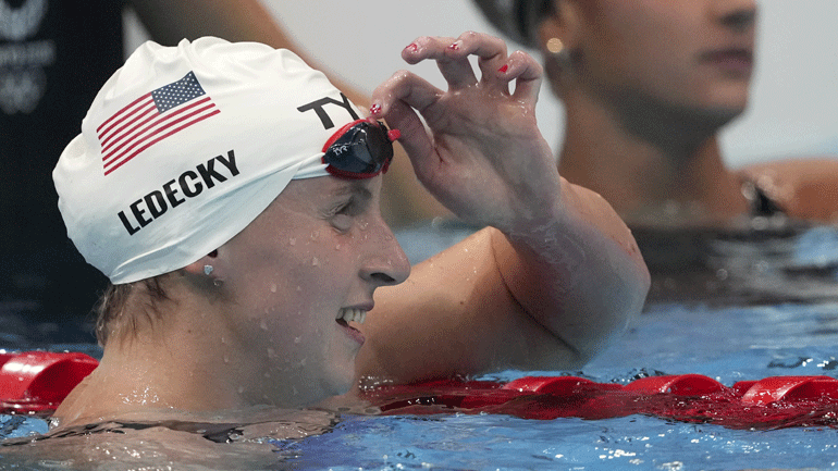 Κολύμβηση: Τρίτος διαδοχικός τίτλος για τη Λεντέκι στα 800μ. ελεύθερο