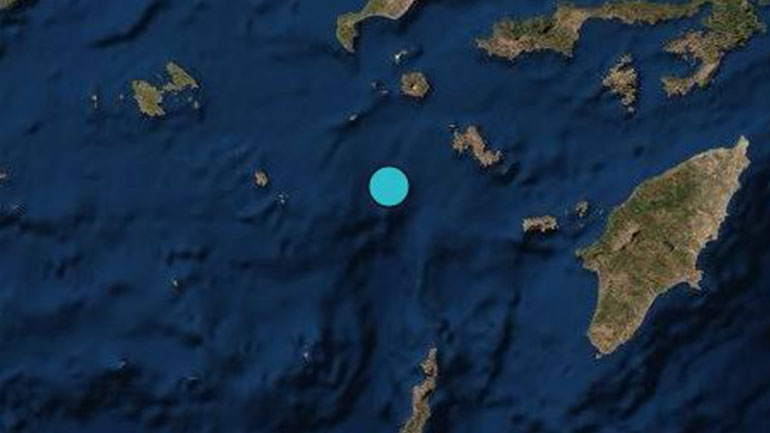 Ισχυρός σεισμός 4,7 Ρίχτερ στα ανοιχτά της Τήλου
