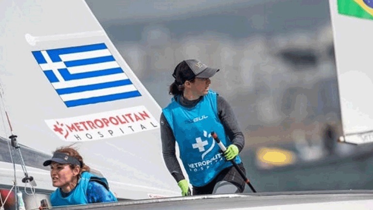 Ιστιοπλοΐα (470 γυναικών): Στη 15η θέση της γενικής κατάταξης οι Τσουλφά και Σπανάκη