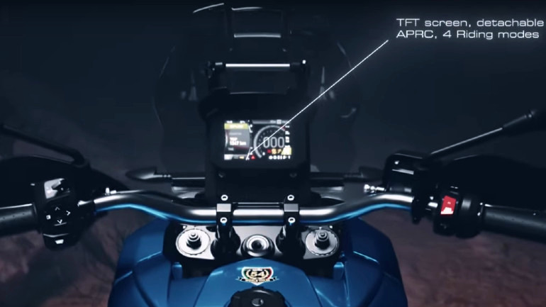 Το Tuareg 660 θα είναι εξοπλισμένο με όλο το πακέτο ηλεκτρονικών της Aprilia και με τέσσερις επιλογές οδήγησης.