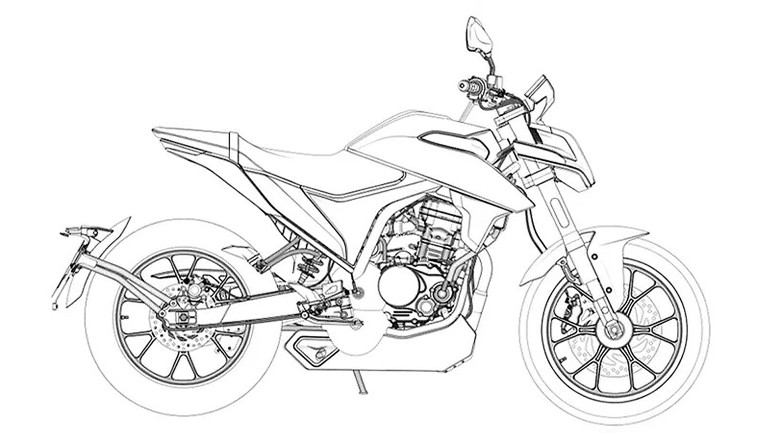 Αυτό είναι το σχέδιο που διέρρευσε για το Drakon 125 της Malaguti.