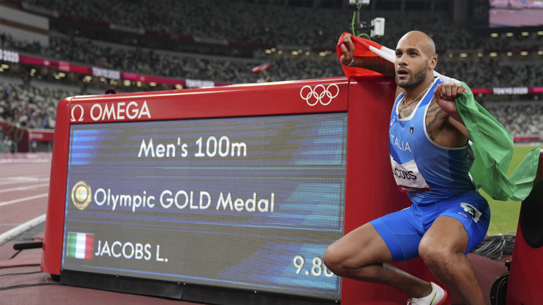 Στίβος: Ο Ιταλός Τζέικομπς χρυσός Ολυμπιονίκης στα 100 μέτρα – Έκανε ρεκόρ Ευρώπης με 9.80!