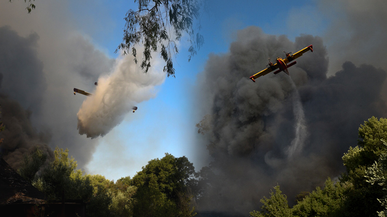 H Ελλάδα στο έλεος των πυρκαγιών