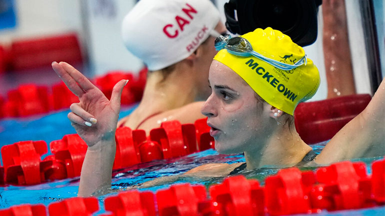 Κολύμβηση: Χρυσό και στα 50μ. ελεύθερο η Αυστραλή ΜακΚίον με Ολυμπιακό ρεκόρ