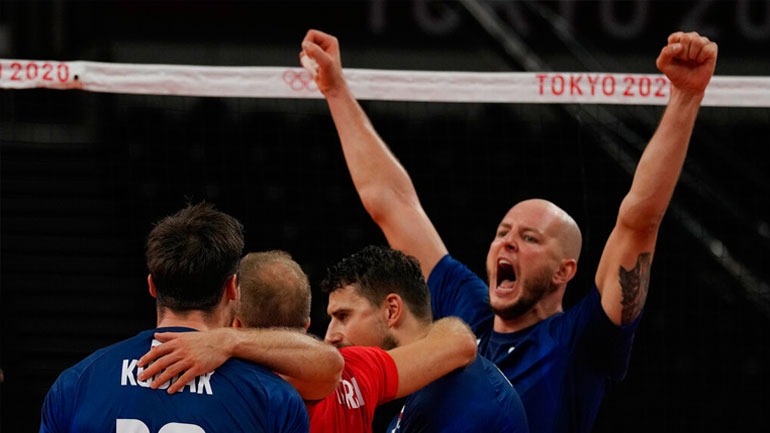 Βόλεϊ ανδρών: Πρώτη θέση και πρόκριση στα προημιτελικά για την Πολωνία