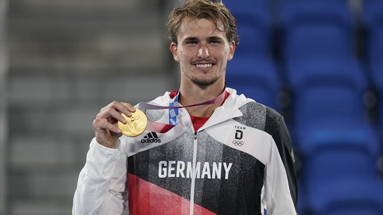 Τένις: Χρυσός Ολυμπιονίκης στο Τόκιο ο Αλέξάντερ Σβέρεφ, 2-0 σετ τον Κατσάνοφ