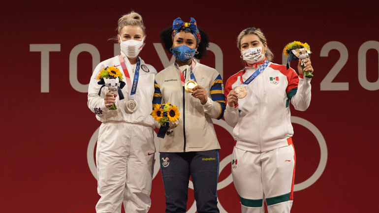 Άρση Βαρών: Το χρυσό μετάλλιο η Νταχόμες Μπαρέρα στα 76 κιλά