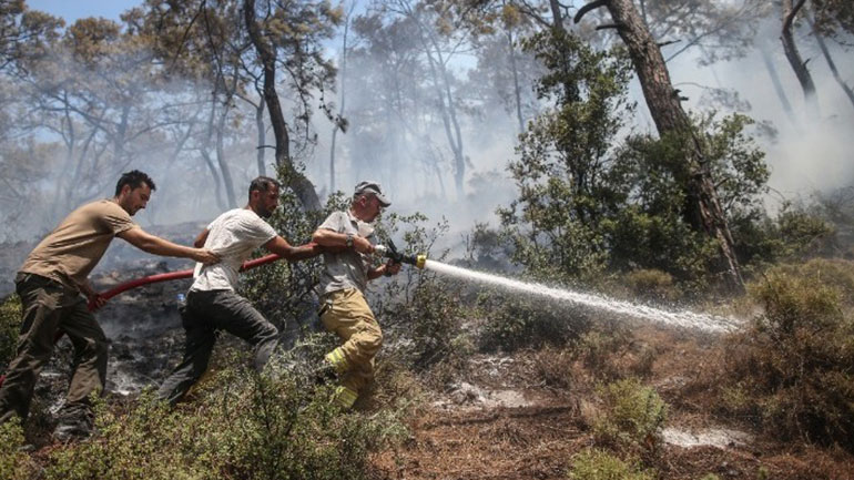 Τουρκία: Στους οκτώ οι νεκροί από τις δασικές πυρκαγιές
