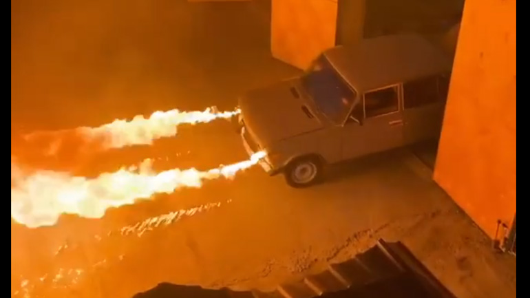 Αυτοκίνητο φλογοβόλο