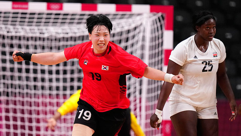 Χάντμπολ γυναικών: Ισόπαλες Νότια Κορέα και Ανγκόλα