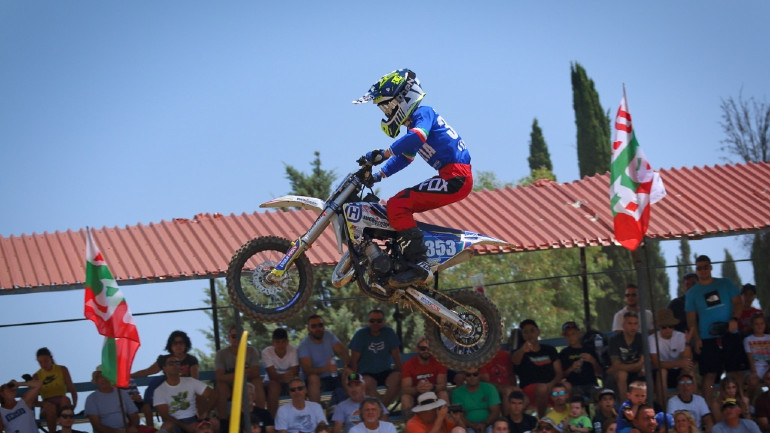 Πολύ δυνατός στη μικρή κατηγορία των 65cc ο Katona με Husqvarna.