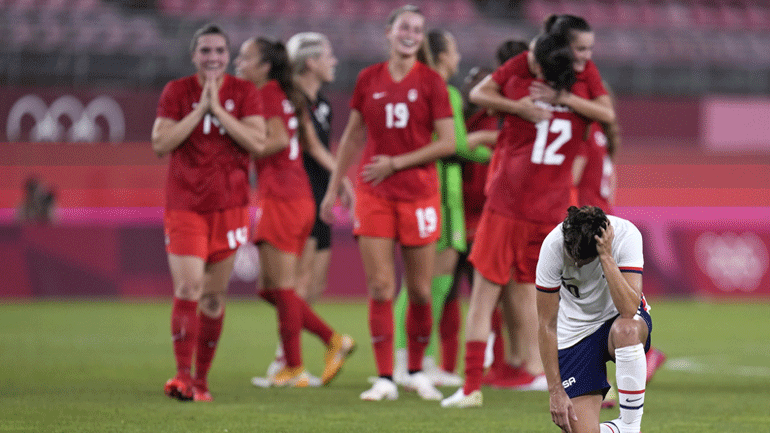 Ποδόσφαιρο γυναικών: Ο Καναδάς την έκπληξη, απέκλεισε με 1-0 τις ΗΠΑ