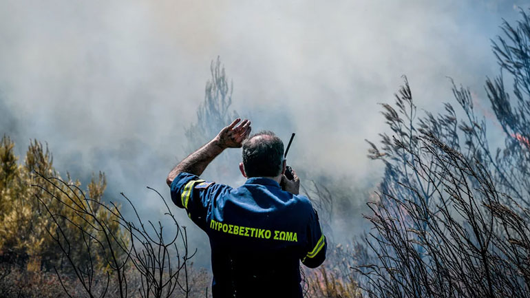 Πολύ υψηλός κίνδυνος πυρκαγιάς την Τρίτη για αρκετές περιοχές της χώρας