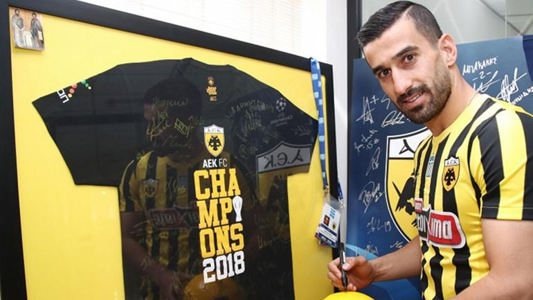 Χατζισαφί: «Ήρθα στην ΑΕΚ για να γίνω πρωταθλητής»