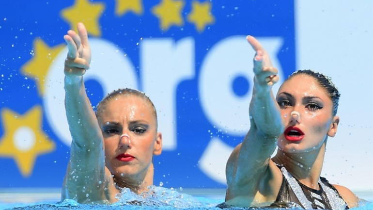 Καλλιτεχνική κολύμβηση (Ντουέτο): Δέκατες οι Πλατανιώτη και Παπάζογλου μετά το ελεύθερο πρόγραμμα