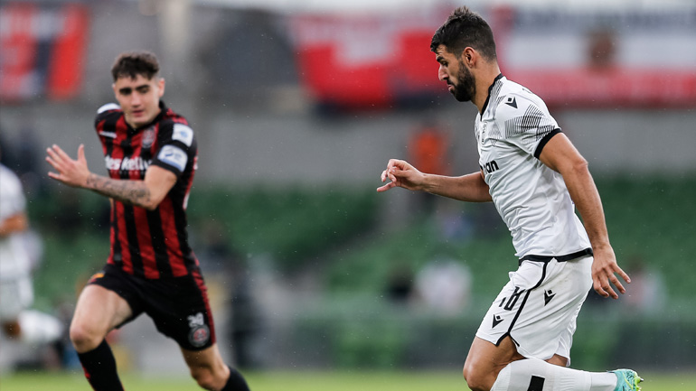 Το γκολ του Ολιβέιρα τον κράτησε ζωντανό, ήττα για τον ΠΑΟΚ με 2-1 από τη Μποέμιαν