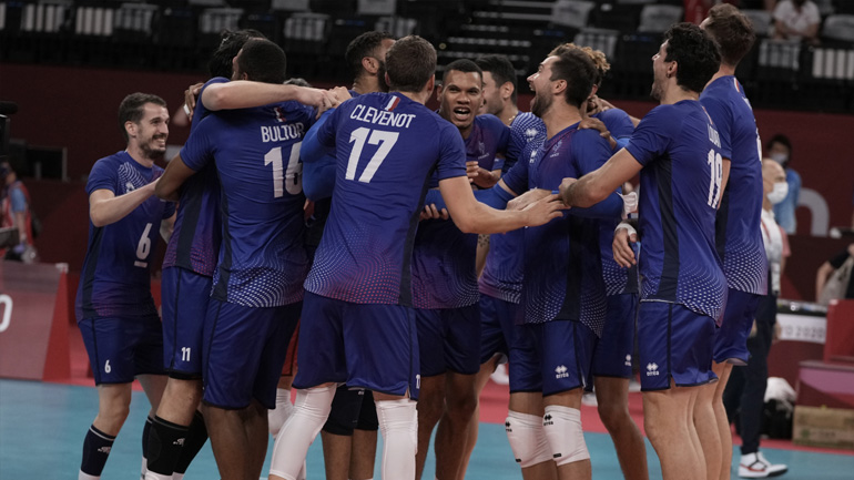 Βόλεϊ Ανδρών: Στα ημιτελικά η Γαλλία για πρώτη φορά στην ιστορία της