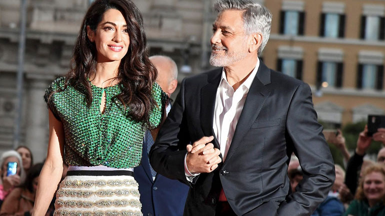 Amal και George Clooney: Απαντούν στις φήμες για τρίτο παιδί