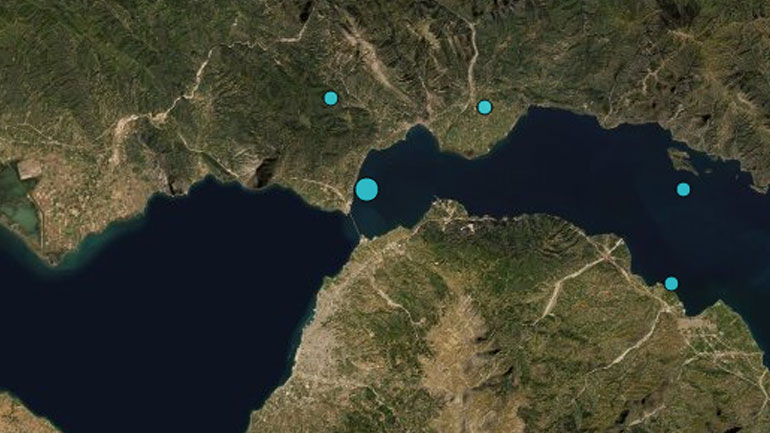 Σεισμός 3.5 Ρίχτερ στη Ναύπακτο