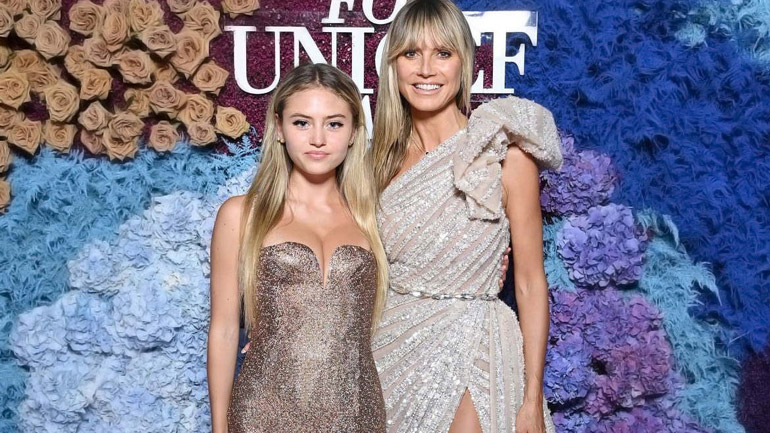 H Heidi Klum φωτογραφίζεται με την 17χρονη κόρη της στο κόκκινο χαλί και κλέβουν τις εντυπώσεις