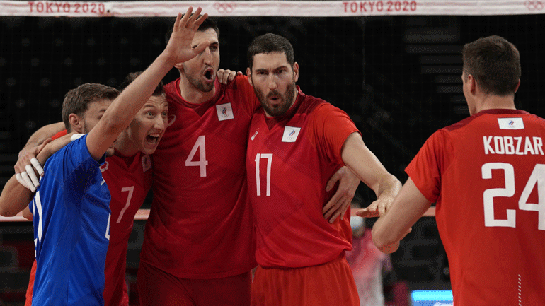 Βόλεϊ ανδρών: Πρώτη ομάδα των ημιτελικών η Ρωσία