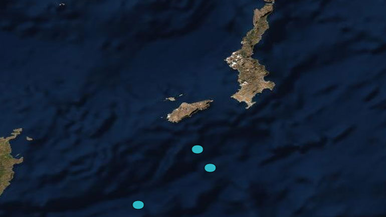 Σεισμός 3.4 Ρίχτερ στην Κάσο